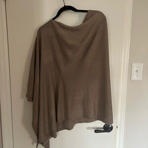 Elegant Tan Poncho
